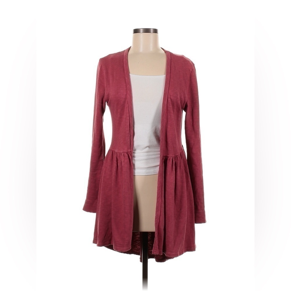 Anthropologie T.la open pink cardigan